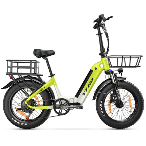 Cesta Trasera TTGO F6 E-Bike - 470*350*190mm 3.48KG - Negro