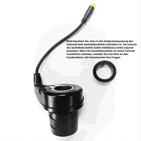 Bicicleta eléctrica ADO Air 28 - Potencia 250W Batería 36V13.5Ah Autonomía Asistida 100KM Freno de disco hidráulico - Amarillo