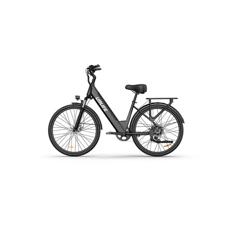 Bicicleta Eléctrica URLIFE E26 - Motor 250W Batería 36V 13Ah Neumáticos de 26 Frenos de Disco - Negro