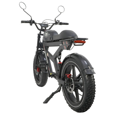 DUOTTS F20 Bicicleta Eléctrica - Motor 750W Batería 52V 27AH con Frenos De Disco Hidráulicos - Negro