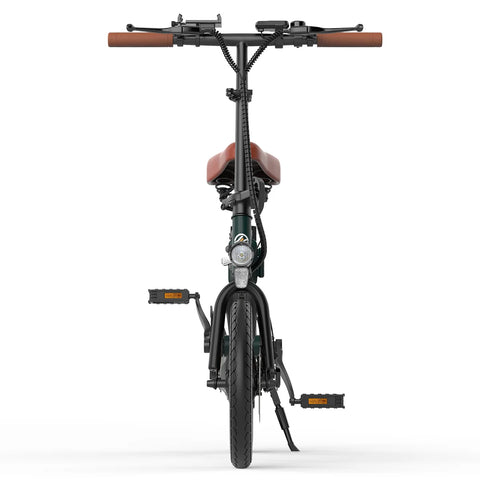 Bicicleta Eléctrica ESKUTE F200 - Motor 250W Batería 36V7.8Ah Neumáticos de 14 Freno Disco Mecánico - Verde