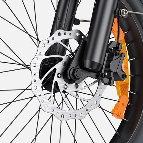 Bicicleta Eléctrica ENGWE L20 3.0 BOOST - Motor 250W Batería 48V13.5Ah Neumáticos De 20 Pulgadas Frenos De Disco Hidráulicos Certificación TUV - Negro