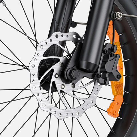 Bicicleta Eléctrica ENGWE L20 3.0 BOOST - Motor 250W Batería 48V13.5Ah Neumáticos De 20 Pulgadas Frenos De Disco Hidráulicos Certificación TUV - Oro