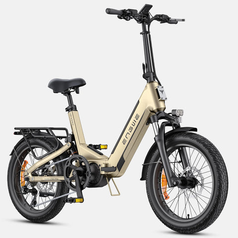 Bicicleta Eléctrica ENGWE L20 3.0 PRO - Motor 250W Batería 48V15AH Neumáticos De 20 Pulgadas Frenos De Disco Hidráulicos Certificación TUV - Oro