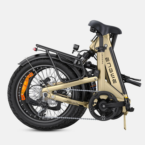 Bicicleta Eléctrica ENGWE L20 3.0 PRO - Motor 250W Batería 48V15AH Neumáticos De 20 Pulgadas Frenos De Disco Hidráulicos Certificación TUV - Oro