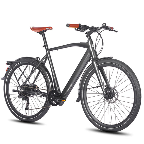 FAFREES F700M E-bike Urbana - Motor 250W Batería 36V10AH Con Freno Hidráulico Aluminio – Negro