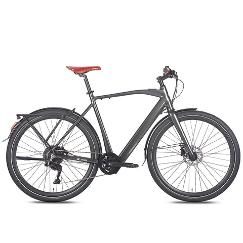 FAFREES F700M E-bike Urbana - Motor 250W Batería 36V10AH Con Freno Hidráulico Aluminio – Negro