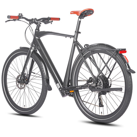 FAFREES F700M E-bike Urbana - Motor 250W Batería 36V10AH Con Freno Hidráulico Aluminio – Negro