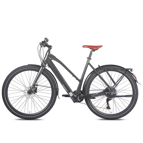 FAFREES F700W E-bike - Motor 250W Batería 36V10AH Con Frenos Hidráulicos – Negro