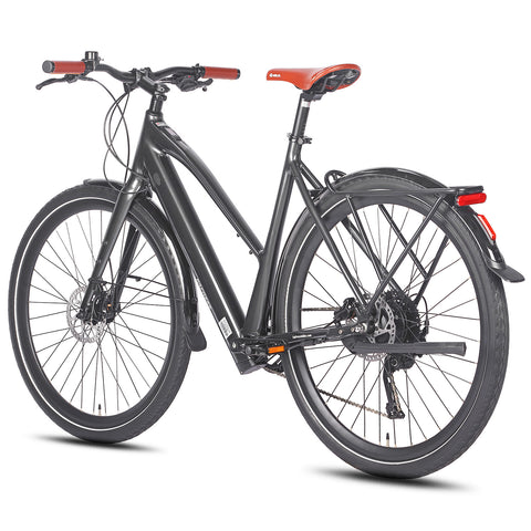 FAFREES F700W E-bike - Motor 250W Batería 36V10AH Con Frenos Hidráulicos – Negro