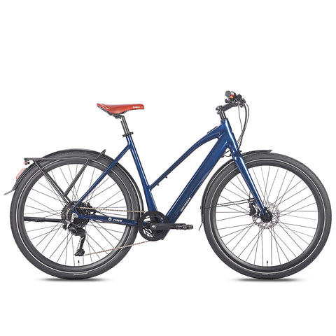 FAFREES F700W E-bike - Motor 250W Batería 36V10AH Con Frenos Hidráulicos – Azul
