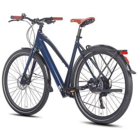 FAFREES F700W E-bike - Motor 250W Batería 36V10AH Con Frenos Hidráulicos – Azul
