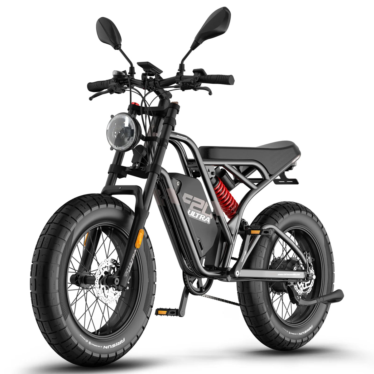 FAFREES F20 Ultra E-bike (Mejorado) - Motor 750W Batería 48V25AH Neumáticos De 20 Pulgadas Freno Disco Mecánico - Negro