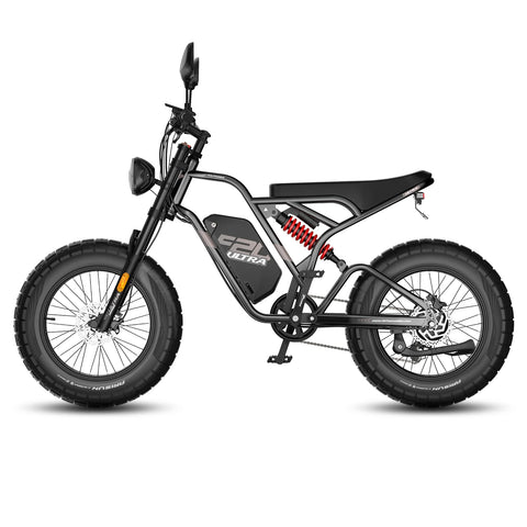 FAFREES F20 Ultra E-bike (Mejorado) - Motor 750W Batería 48V25AH Neumáticos De 20 Pulgadas Freno Disco Mecánico - Negro