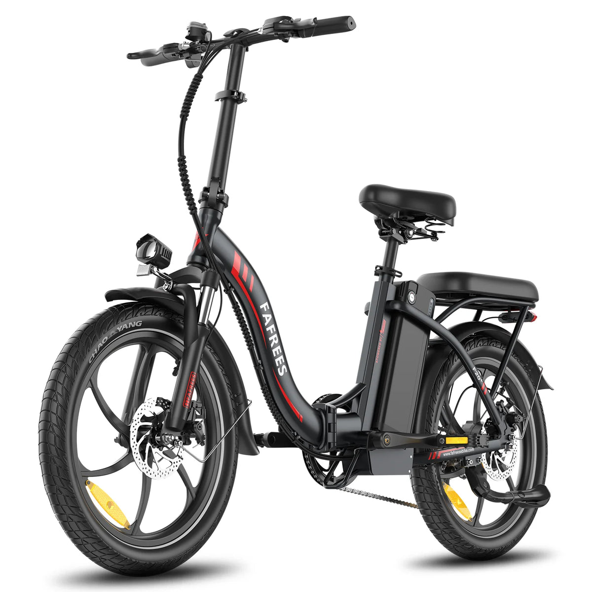 E-bike  FAFREES F20+ Pro - Motor 250W Batería 36V22.5Ah Neumáticos De 20 Pulgadas Frenos Mecánicos De Disco - Negro