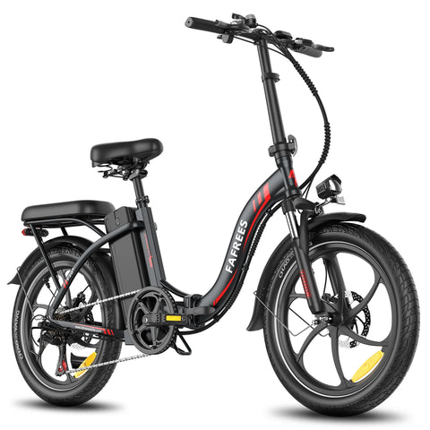 E-bike  FAFREES F20+ Pro - Motor 250W Batería 36V22.5Ah Neumáticos De 20 Pulgadas Frenos Mecánicos De Disco - Negro