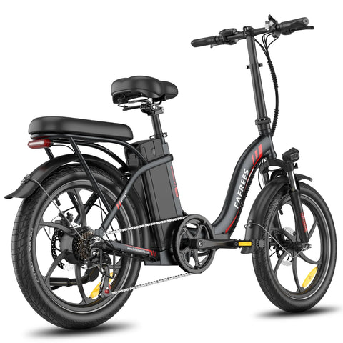 E-bike  FAFREES F20+ Pro - Motor 250W Batería 36V22.5Ah Neumáticos De 20 Pulgadas Frenos Mecánicos De Disco - Negro