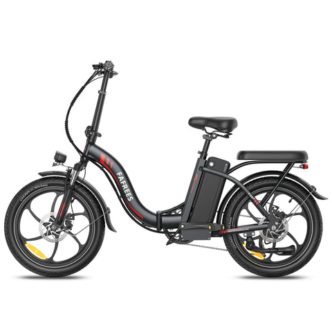 E-bike  FAFREES F20+ Pro - Motor 250W Batería 36V22.5Ah Neumáticos De 20 Pulgadas Frenos Mecánicos De Disco - Negro