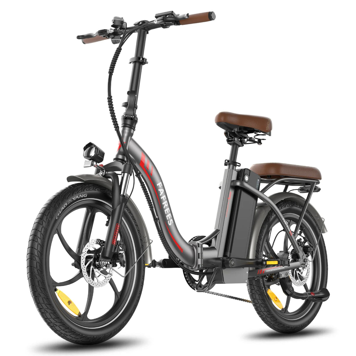 E-bike  FAFREES F20+ Pro - Motor 250W Batería 36V22.5Ah Neumáticos De 20 Pulgadas Frenos Mecánicos De Disco - Gris