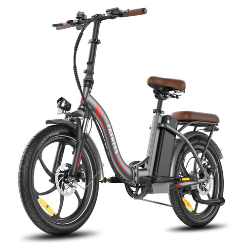 E-bike  FAFREES F20+ Pro - Motor 250W Batería 36V22.5Ah Neumáticos De 20 Pulgadas Frenos Mecánicos De Disco - Gris
