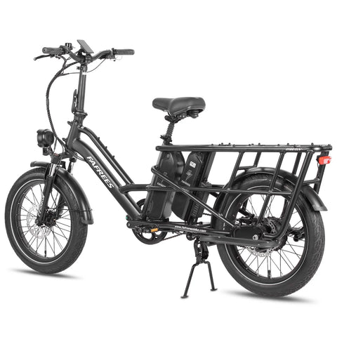 FAFREES FF20 CUV Bicicleta Eléctrica - Motor 250W Batería 48V24Ah 20 Pulgadas Neumáticos Frenos Disco Hidráulicos - Negro