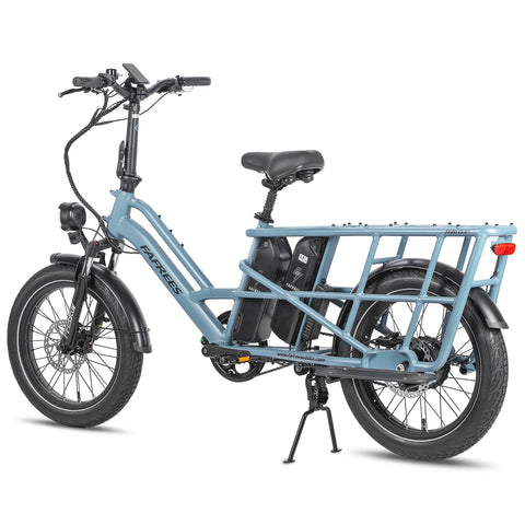 FAFREES FF20 CUV Bicicleta Eléctrica - Motor 250W Batería 48V24Ah 20 Pulgadas Neumáticos Frenos Disco Hidráulicos - Azul