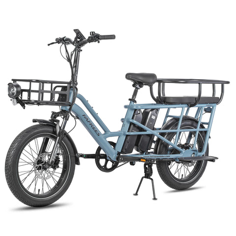 FAFREES FF20 CUV Bicicleta Eléctrica - Motor 250W Batería 48V24Ah 20 Pulgadas Neumáticos Frenos Disco Hidráulicos - Azul