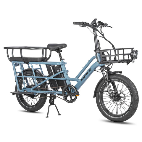 FAFREES FF20 CUV Bicicleta Eléctrica - Motor 250W Batería 48V24Ah 20 Pulgadas Neumáticos Frenos Disco Hidráulicos - Azul