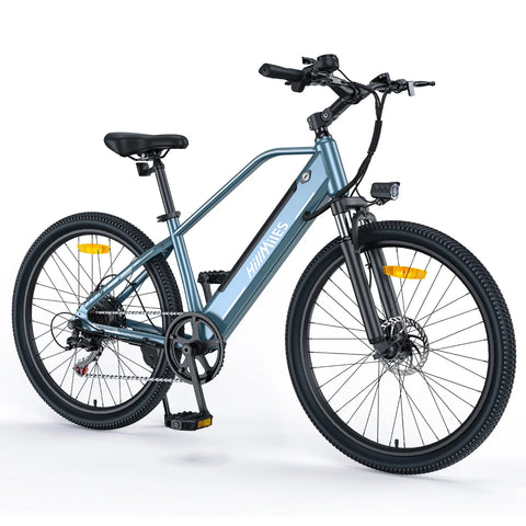 E-bike  HillMiles MileTrail 1 - Motor 350W Batería 36V13AH Neumáticos De 26 Pulgadas Freno De Disco De aceite - Azul