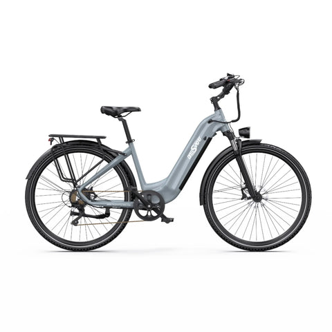 E-bike ONESPORT OT05 PRO - Motor 250W Batería 36V22.5AH Neumáticos De 28 Pulgadas frenos de disco - Gris