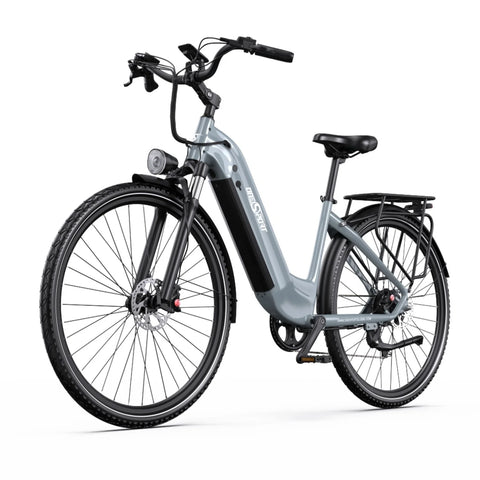 E-bike ONESPORT OT05 PRO - Motor 250W Batería 36V22.5AH Neumáticos De 28 Pulgadas frenos de disco - Gris