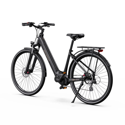 ONESPORT OT07 Bicicleta eléctrica - Motor 250W Batería 36V14AH  27.5 Pulgadas Neumático Frenos Hidráulicos - Negro