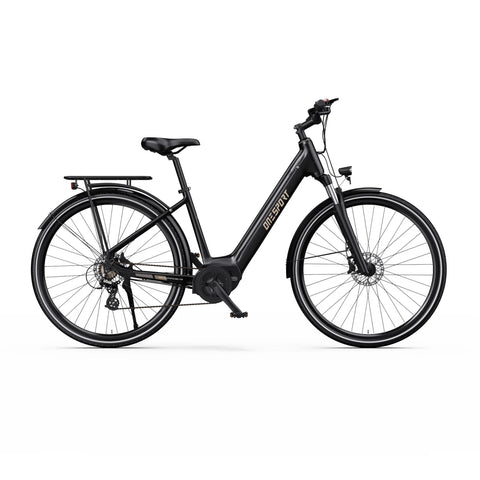 ONESPORT OT07 Bicicleta eléctrica - Motor 250W Batería 36V14AH  27.5 Pulgadas Neumático Frenos Hidráulicos - Negro
