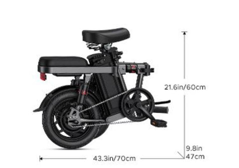 ENGWE T14 EU E-Bike - Bicicletas Eléctricas, 250W, Autonomía 45KM
