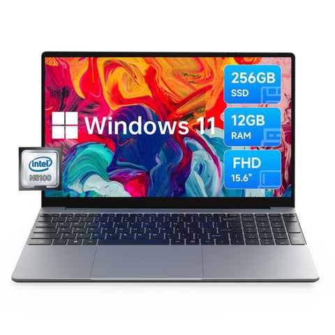 Alldocube GT Book15 | 12G+256G Laptop Windows 11 en España | Pantalla 15.6"-Gris