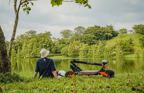 Patinete Eléctrico Kukirin G3 - Motor 1200W Batería 936WH 70KM Autonomía-Negro