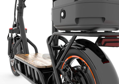 Patinete Eléctrico Kukirin C1 Pro - 500W 1200WH 100KM de Autonomía Plegable Seguro-Negro
