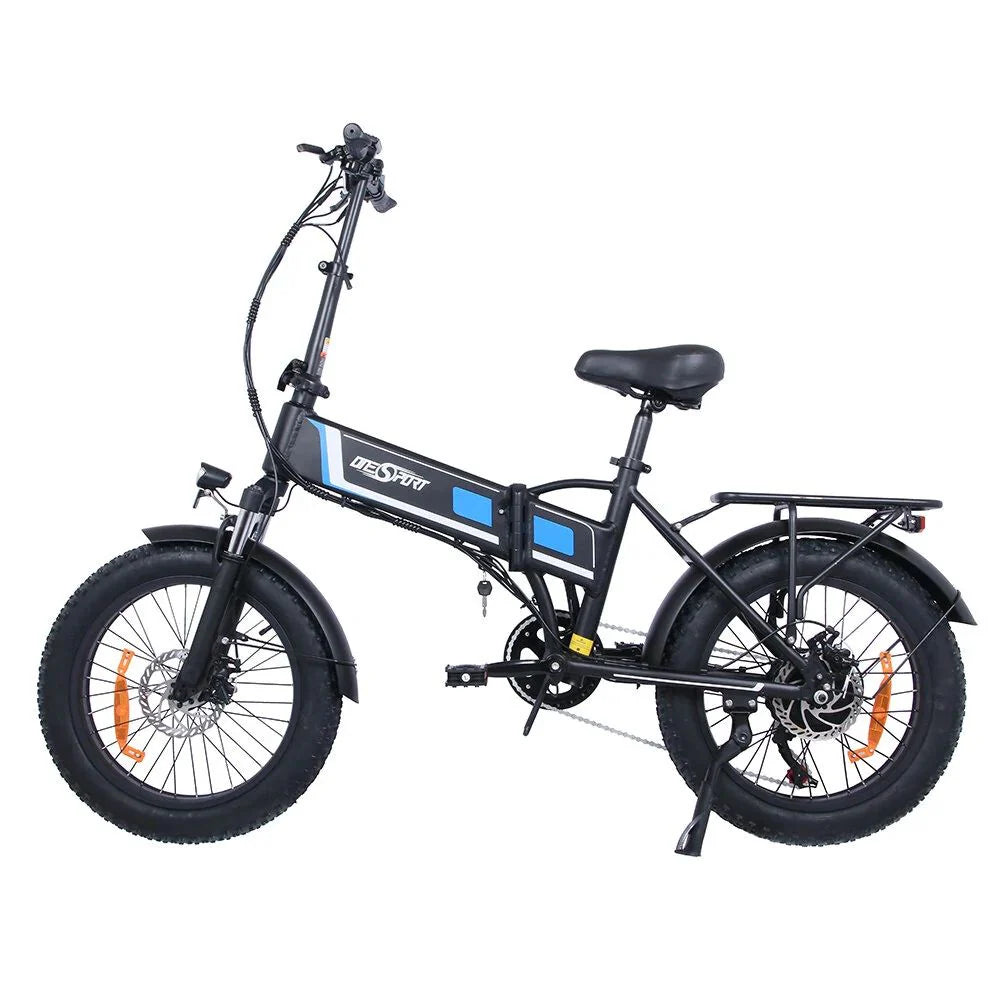 Bicicleta Eléctrica ONESPORT OT10 | 500W 576WH 35KM de Autonomía | Negro