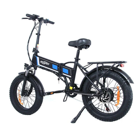 Bicicleta Eléctrica ONESPORT OT10 | 500W 576WH 35KM de Autonomía | Negro