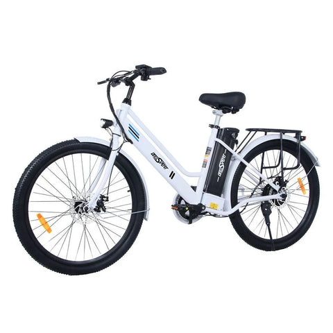 Bicicleta Eléctrica ONESPORT OT18 | 350W 518.4WH 35KM de Autonomía | Blanca