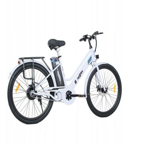 Bicicleta Eléctrica ONESPORT OT18 | 350W 518.4WH 35KM de Autonomía | Blanca