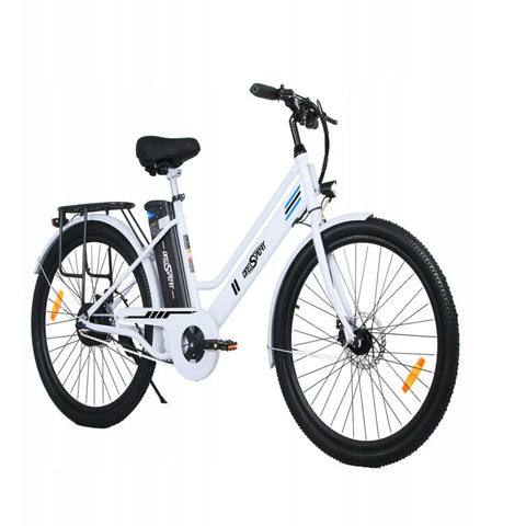 Bicicleta Eléctrica ONESPORT OT18 | 350W 518.4WH 35KM de Autonomía | Blanca
