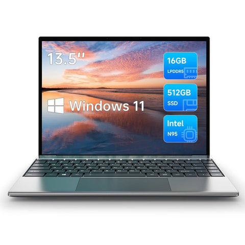 Alldocube GT Book13 Plus | Portátil Ultrabook 13.5" con Windows 11 en España | 16GB+512GB | Gris