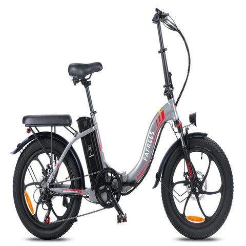 Bicicleta Eléctrica FAFREES F20 - Potencia 250W Batería 576WH 70KM Autonomía - Gris