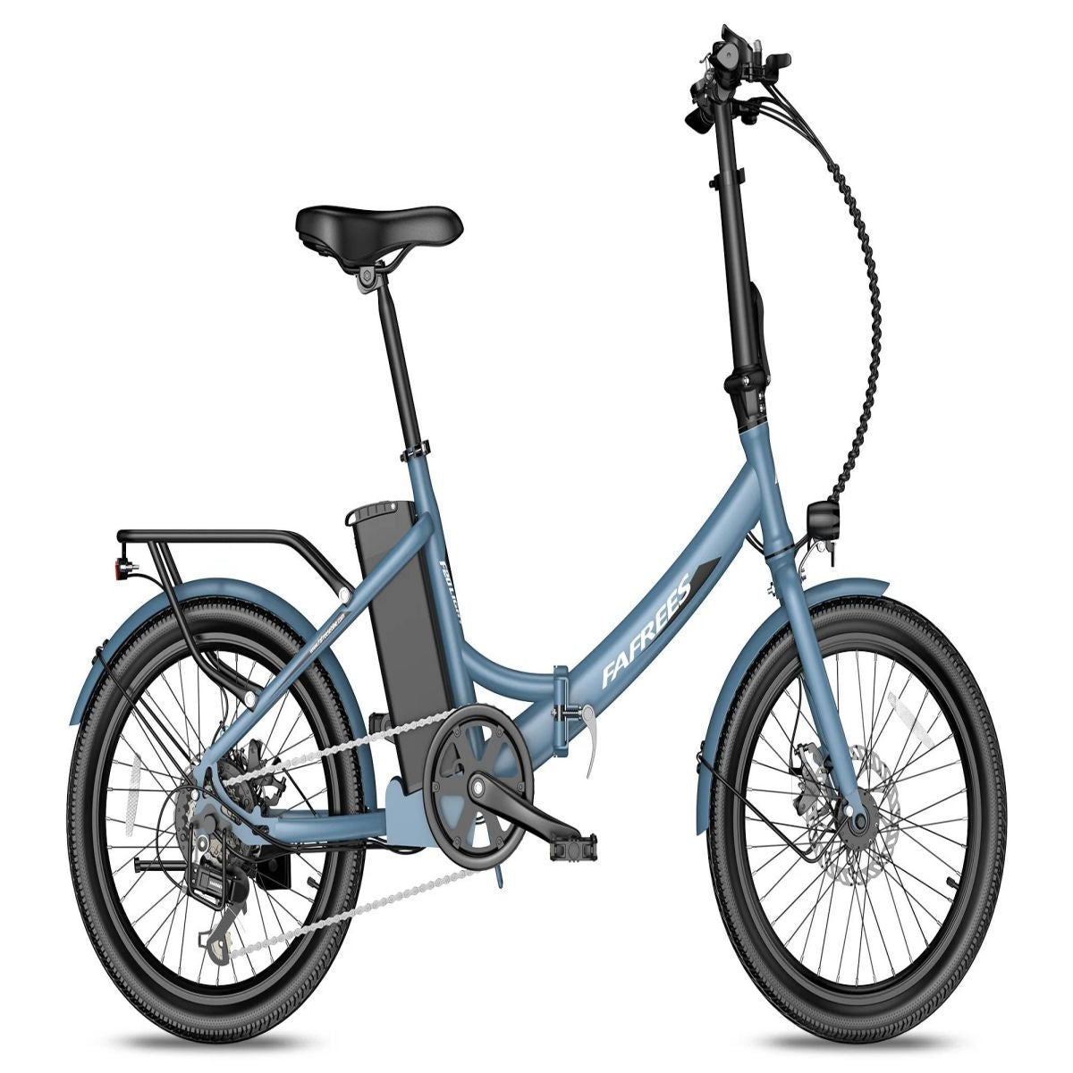 Bicicleta Eléctrica FAFREES F20 Light - Motor 250W Batería 522Wh Autonomía 60KM - Gris azul