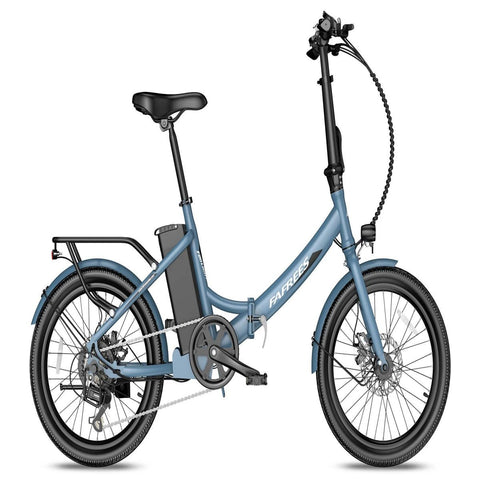 Bicicleta Eléctrica FAFREES F20 Light - Motor 250W Batería 522Wh Autonomía 60KM - Gris azul