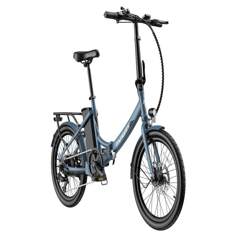 Bicicleta Eléctrica FAFREES F20 Light - Motor 250W Batería 522Wh Autonomía 60KM - Gris azul