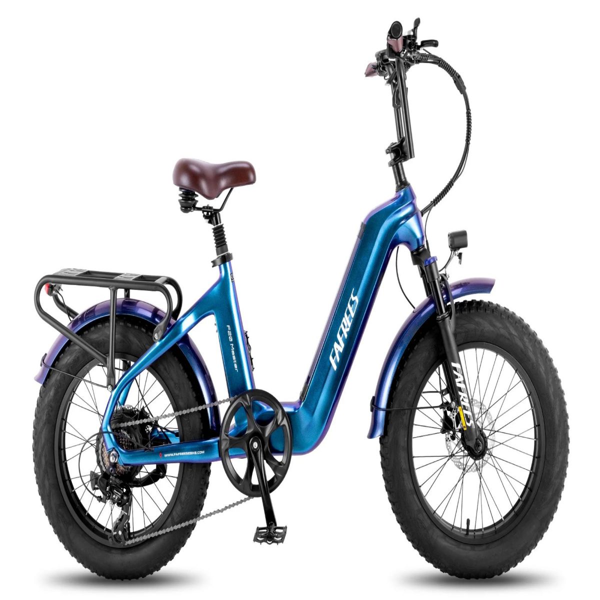 Bicicleta Eléctrica FAFREES F20 Master - Motor 500W Batería 1080WH Autonomía 110KM - Aurora azul