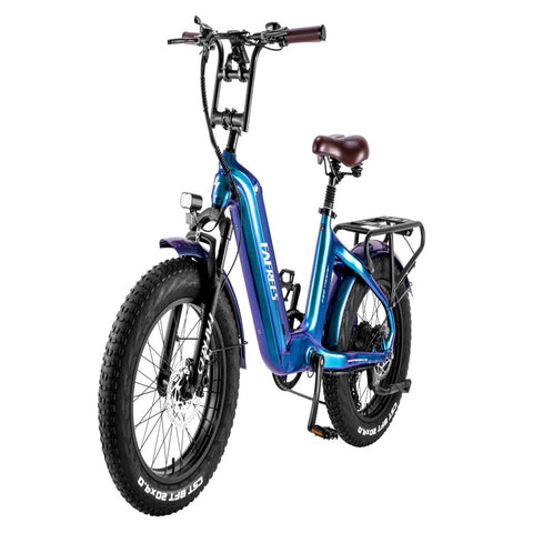 Bicicleta Eléctrica FAFREES F20 Master - Motor 500W Batería 1080WH Autonomía 110KM - Aurora azul