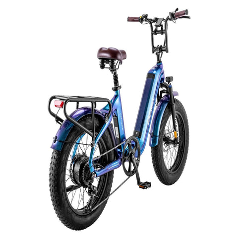 Bicicleta Eléctrica FAFREES F20 Master - Motor 500W Batería 1080WH Autonomía 110KM - Aurora azul